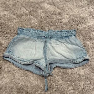 Flowy Jean Shorts